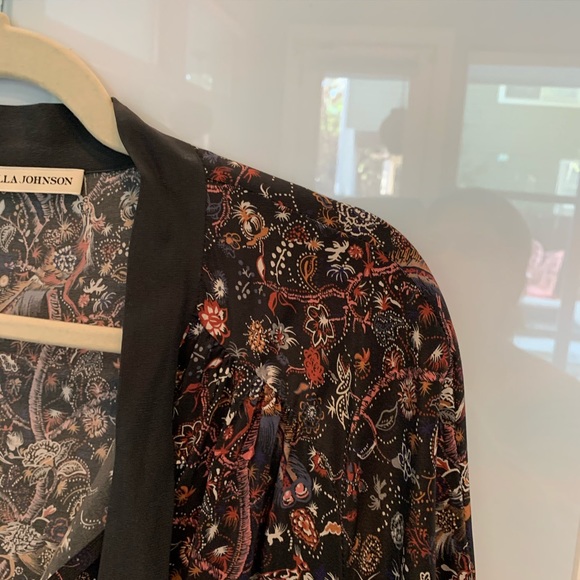 Ulla Johnson Isabetta in midnight - silk - Picture 8 of 9